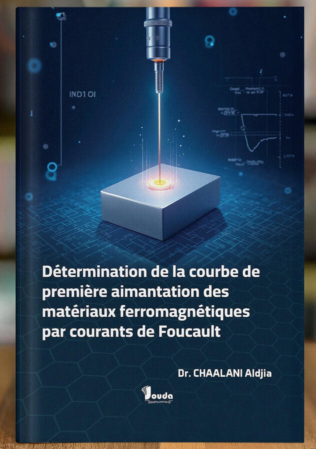 📘 Titre du livre : Détermination de la courbe de première aimentation des matériaux ferromagnètiques par courants de Foucault 👤 Auteur(s) : Dr. CHAALANI Aldjia 📚 ISBN : 978-9969-00-521-4 🏷️ Édition : 2025